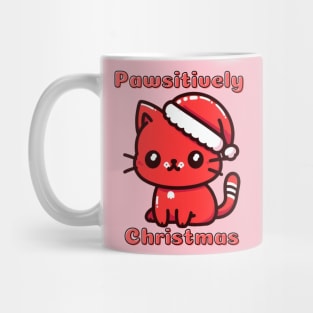 Catmas red cat Mug